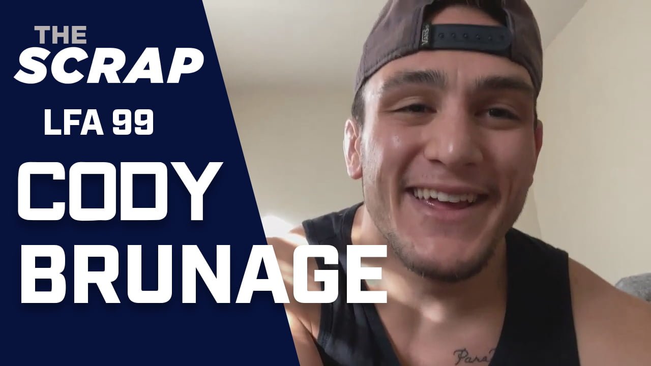 VIDEO: LFA 99’s Cody Brundage ‘naturally comfortable’ fighting back at 185lbs