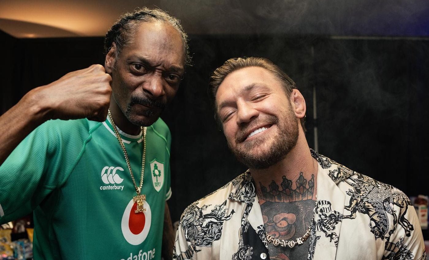 Snoop Dogg & Conor McGregor Smoking